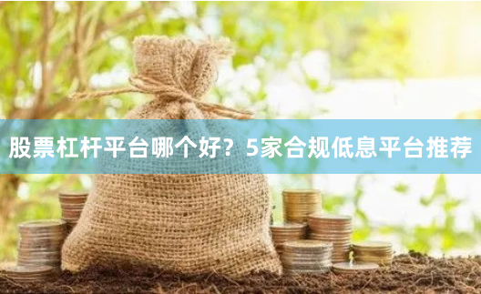 股票杠杆平台哪个好?5家合规低息平台推荐